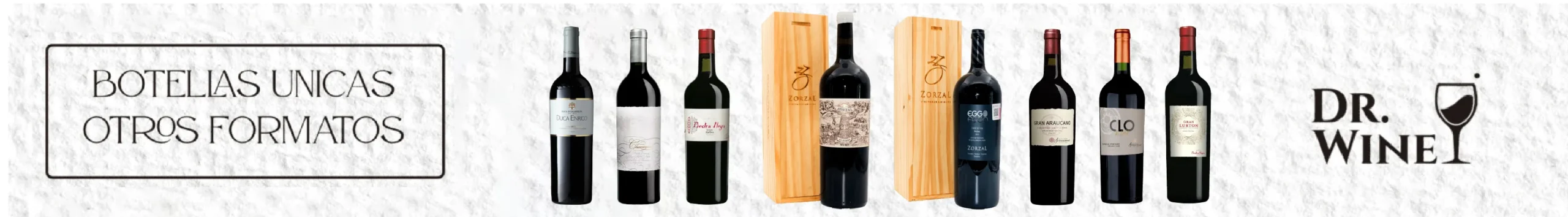 Botellas de Vino Únicas - Otros Formatos