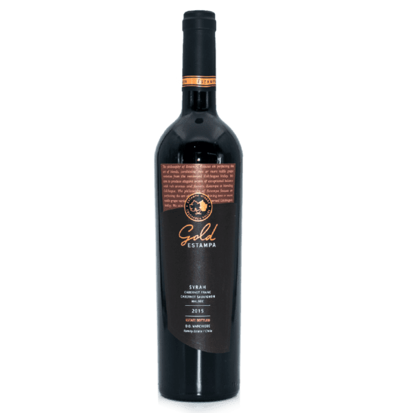 Estampa GOLD Syrah, Cabernet F.-Cabernet S.-Mlabec