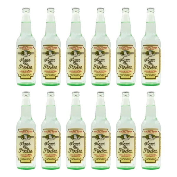 Agua de Piedra Mineral 650 ml 12-botellas