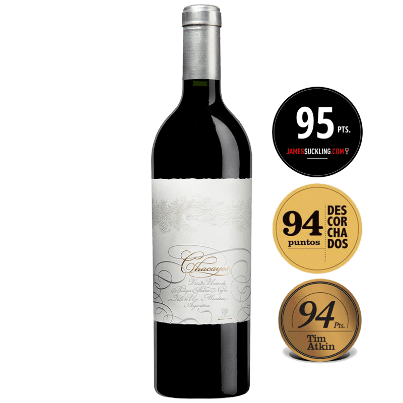 CHACAYES Malbec/Côt Single Vineyard Organic Magnum (1500) • Dr Wine