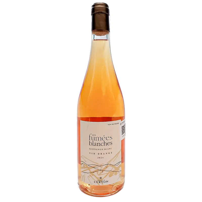 Les Fumées Blanches Vin Orange Sauvignon Blanc Orgánico