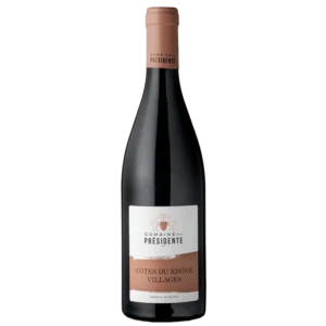 DOMAINE DE LA PRESIDENTE Côtes du Rhône Villages Rouge