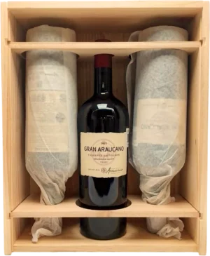 Caja Vino Tinto Gran Araucano Svg x3 Hacienda Araucano 750ml